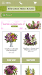 Mobile Screenshot of birdsnestflorist.com